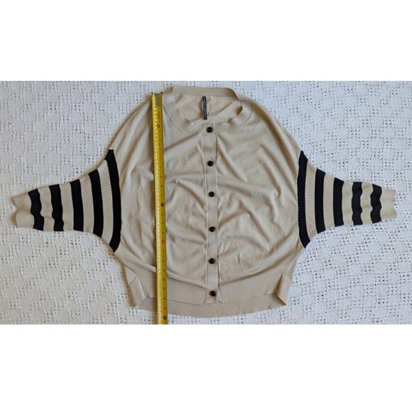 Share Vintage LIVIANA CONTI Women's Cardigan Avant Garde Unusual Design Size S - Picture 4 of 6